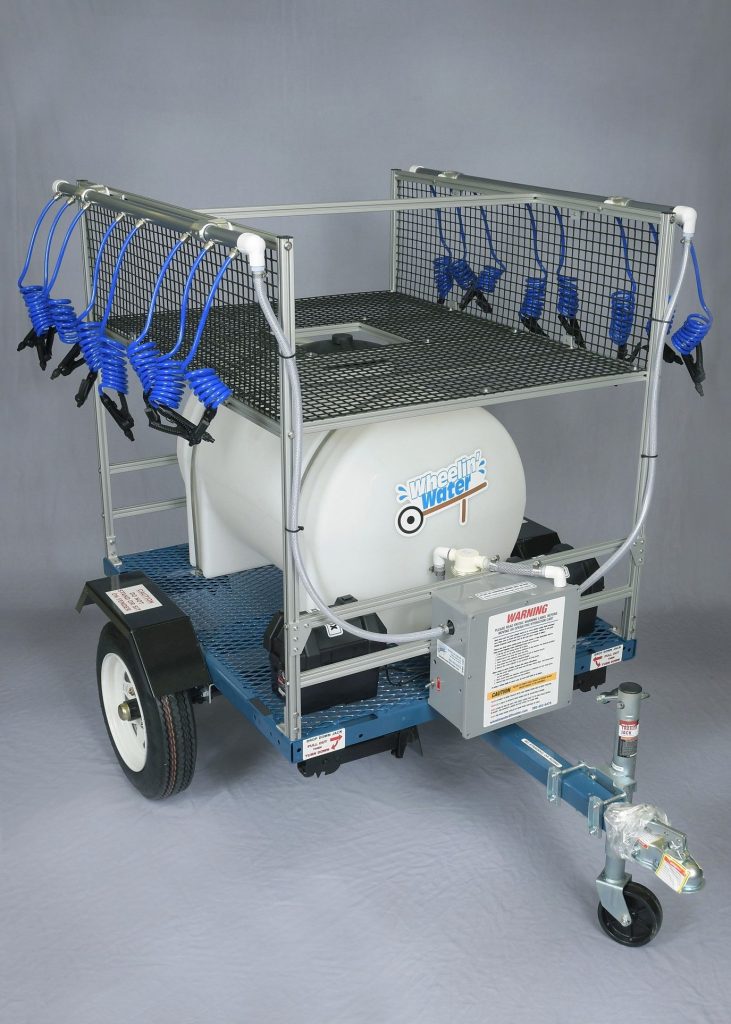 65 Gallon Rechargeable Football Water Cow | Made In USA | New Low Price!