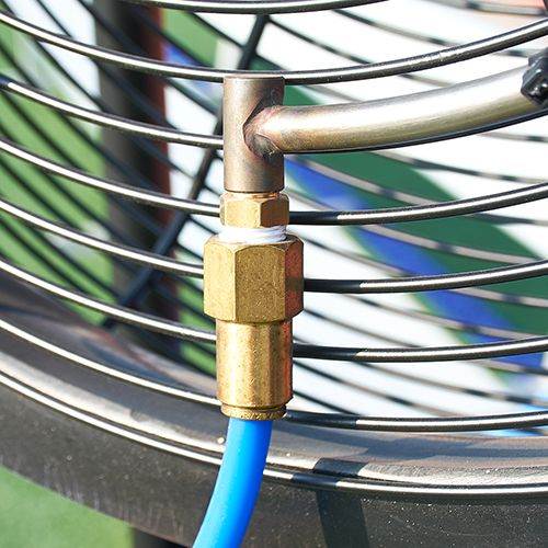Misting Fans For Team Cooling | Our New Outdoor Portable Cooling System