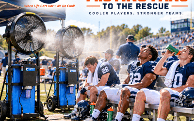 Cooling Misting Fans To The Rescue