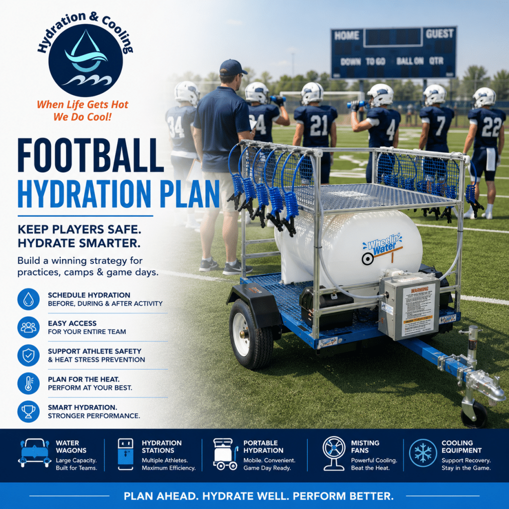 Football Hydration Plan: Building a safer football program through smart hydration